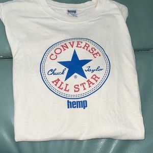 Men’s XL Hemp converse T-shirt